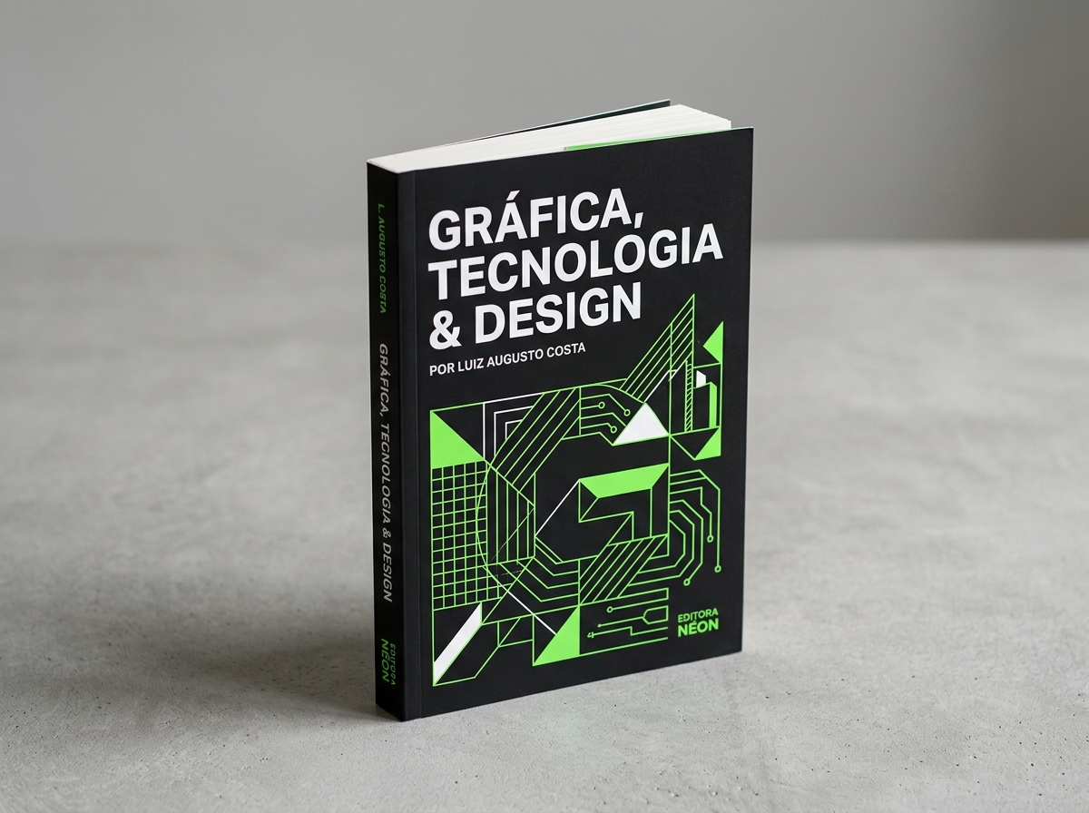 Capa do Livro - Visão 3D Fechado